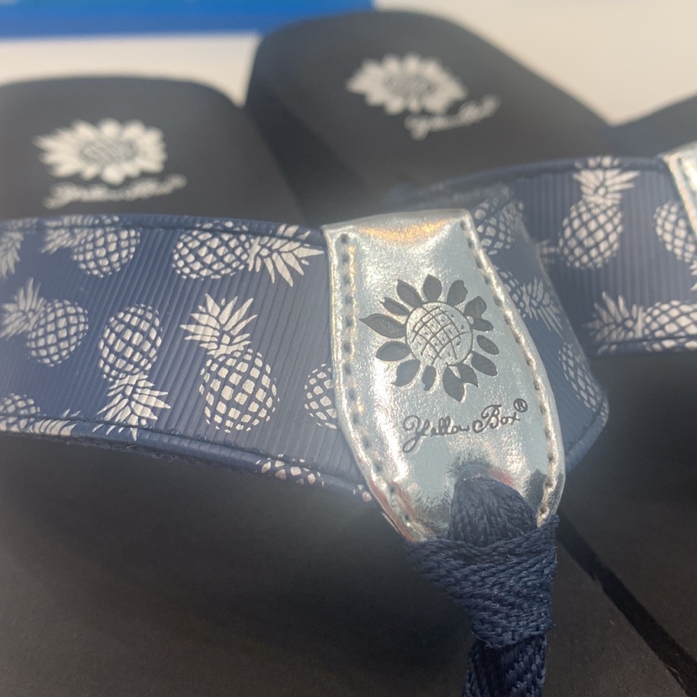 Yellowbox Pineapple Flip Flops - image 2